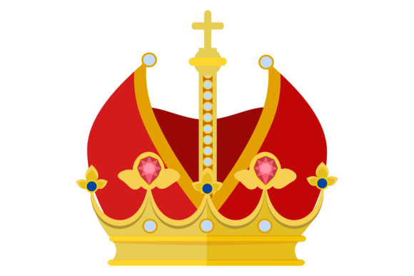 Download Luxury Vintage Golden Crown. Royalty Col - Vintage Collection