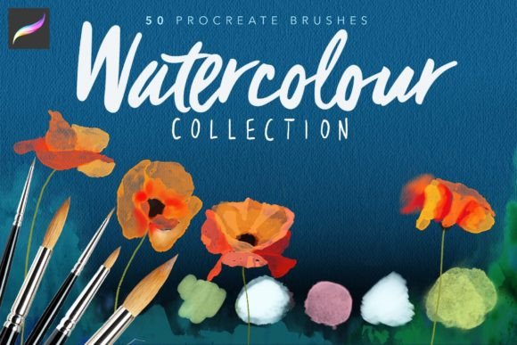 Download Procreate Watercolour Brushes - Water Collection