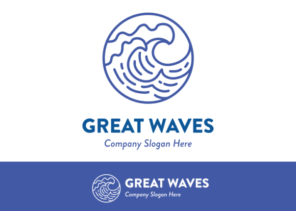 Download Ocean Waves Surfing Logo Ideas Vector 9 - Logo ideas Collection