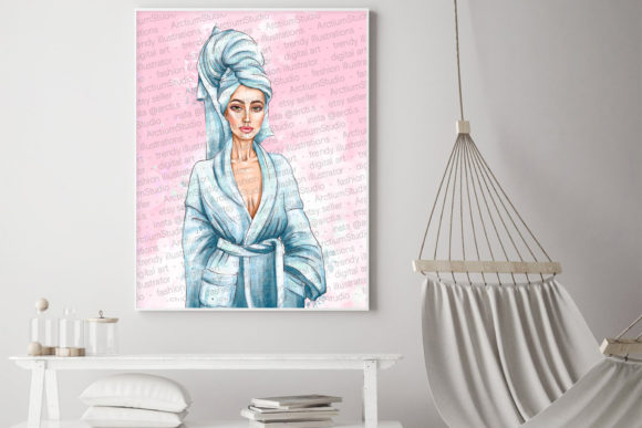 Download Beauty Salon Poster, Spa Salon Woman Art - Salon Collection