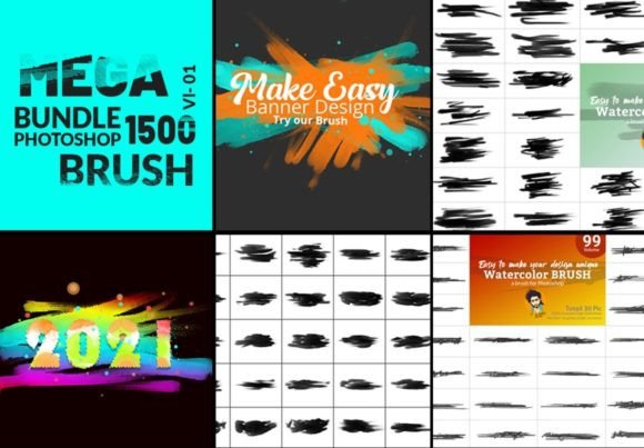 Download Watercolor Brush Photoshop - Water Collection