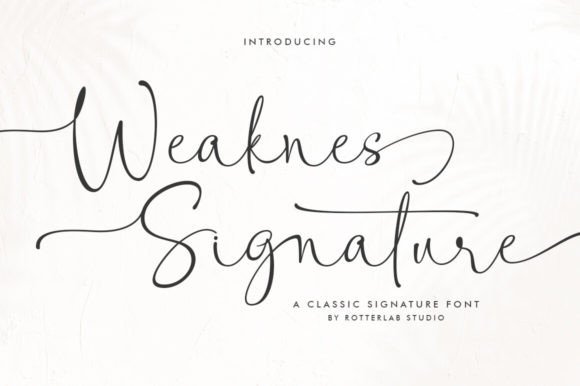 Download Weaknes Signature - Signature Collection