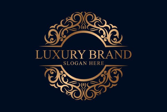 Download Vintage Luxury Brand Ornamental Logo - Vintage Collection