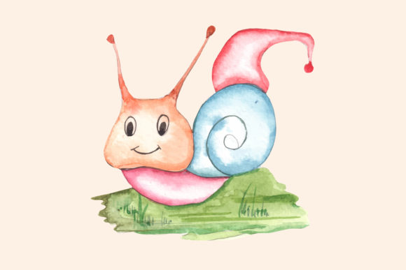 Download Cartoon Snail Royalty Vector Clipart - Royalty Collection