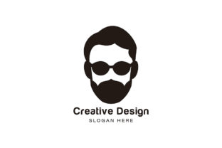Download Bearded Man Using Sunglass Logo Ideas. I - Logo ideas Collection