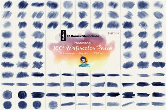 Download Realistic Watercolor Brushes - Water Collection